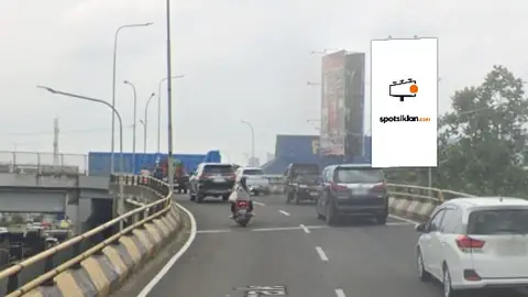 Billboard 12 × 6 m di Jl. MH. Thamrin (Panunggangan Fm3), Tangerang, Banten