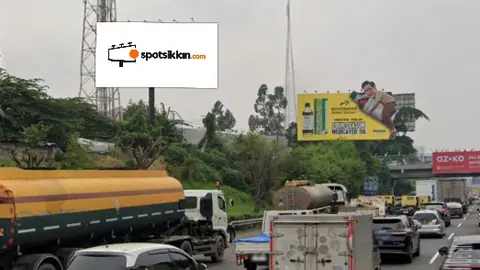 Billboard 12 × 6 m di JI Tol Jakarta - Tagerang (Menuju Rest Area KM 13,5 Jakarta Tangerang) (unit 1), Banten