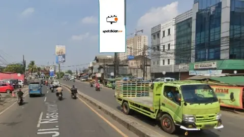 Billboard 10 × 5 m di Jl. Raya Dewi Sartika (Arah Dari Ciputat Menuju Parung/Pamulang), Tangerang Selatan, Banten