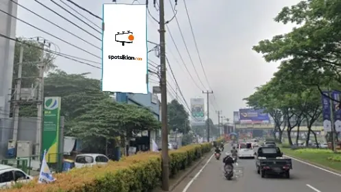 Billboard 5 × 10 m di Jl. Cilenggang Raya (BPJS Cilenggang), Tangerang Selatan, Banten