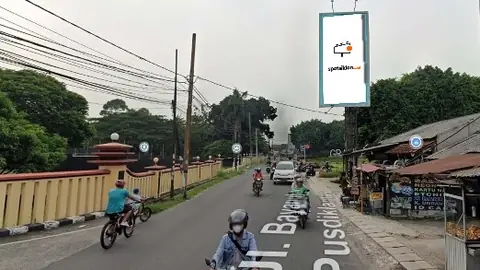Billboard 8 × 4 m di Jl. Bayangkara (Arah dari Alam Sutera Menuju Graha Raya Bintaro), Tangerang Selatan, Banten