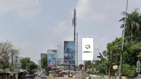 Billboard 5 × 10 m di Jl. Raya Tegal Rotan (dari arah Bintaro menuju Exit Tol BSD/ Ciputat), Tangerang Selatan (unit 2), Banten