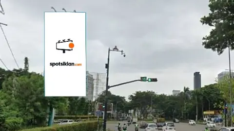 Billboard 5 × 10 m di Jl. Pahlawan Seribu BSD Kapten Soebijanto (Perempatan German Center BSD), Tangerang Selatan, Banten