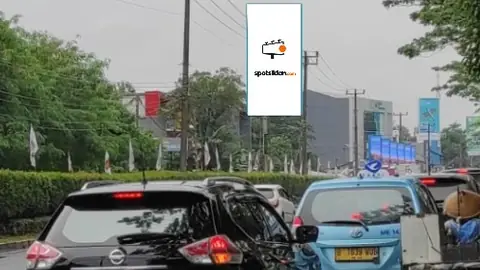 Billboard 5 × 10 m di Jl. Cilenggang Raya (Arah BSD City, dari Puspitek), Tangerang Selatan, Banten
