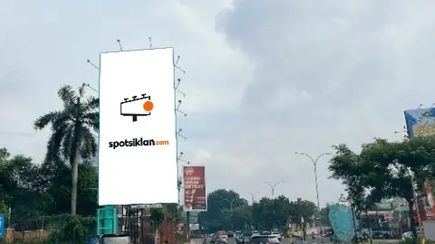 Billboard 6 × 12 m di Jl. Raya Rawa Buntu (Arah Menuju ICE BSD, St Rawa Buntu), Tangerang Selatan, Banten