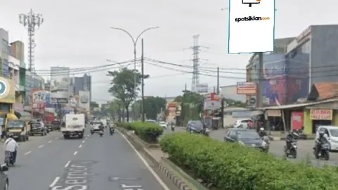 Billboard 5 × 10 m di Jl. Raya Serpong (Depan RSU Serpong Utara), Tangerang Selatan, Banten