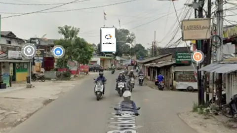 Baliho 4 × 6 m di Jl. Bukit Serua (Dari Ciater Raya Ke Bukit Sarua), Tangerang, Banten