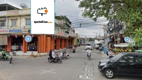 Baliho 4 × 6 m di Jl. Palem Raya (Perempatan Malabar Market Center), Tangerang, Banten