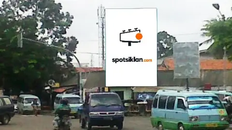 Baliho 4 × 6 m di Jl. Pembangunan 3 (Area Perempatan Lampu Merah dari Tangerang Menuju Bandara), Banten