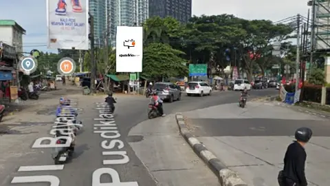 Baliho 5 × 3 m di Jl. Bayangkara Pusdiklantas (Dari Graha Raya Regency menuju Alam Sutera), Tangerang Selatan, Banten