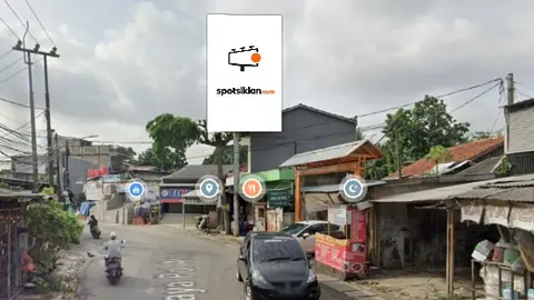 Baliho 6 × 4 m di Jl. Raya Pd. Aren (dari arah Arinda Pd. Aren menuju Bintaro), Tangerang Selatan, Banten