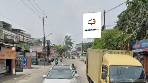 Baliho 6 × 4 m di Jl. Jombang Raya (Perempatan Zodiak Menuju pasar Jombang), Tangerang Selatan, Banten