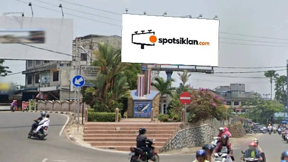 Billboard 5 × 10 m di Jl. Brigjen Katamso (Simp. Bakar Batu - Tanjungpinang, Hadap Selatan), Tanjung Pinang, Kepulauan Riau