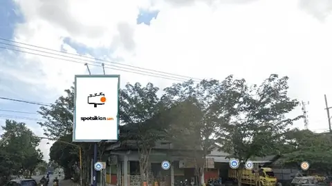 Baliho 6 × 4 m di Jl. Karangan-Tugu (Area Pasar Karangan), Trenggalek, Jawa Timur
