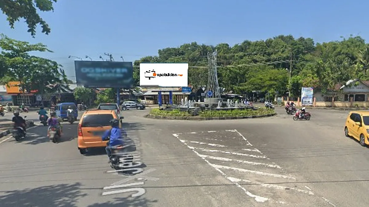Billboard 5 × 10 m di Jl. Jend. Sudirman (Arah RS AL Ilyas Tarakan), Kalimantan Utara