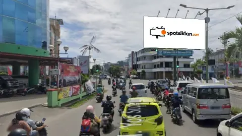 Billboard 5 × 10 m di Jl. Yos Sudarso (Samping Grand Tarakan Mall), Kalimantan Utara