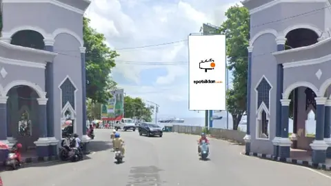 Billboard 5 × 10 m di Jl. Sultan M Djabir Sjah (Dekat Landmark Ternate), Maluku Utara