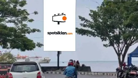 Baliho 6 × 4 m di Jl. Sultan M. Djabir Sjah (Area Kawasan Kuliner), Ternate, Maluku Utara