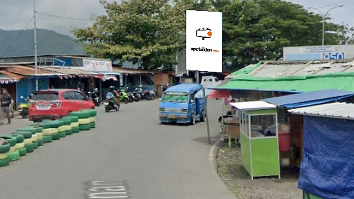 Baliho 4 × 6 m di Jl. S. Tobohoko (Dekat Pelabuhan Speedboat/Pasar), Ternate, Maluku Utara