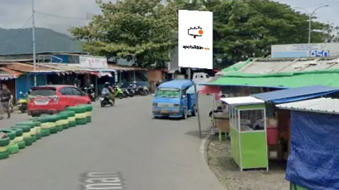 Baliho 4 × 6 m di Jl. S. Tobohoko (Dekat Pelabuhan Speedboat/Pasar), Ternate, Maluku Utara
