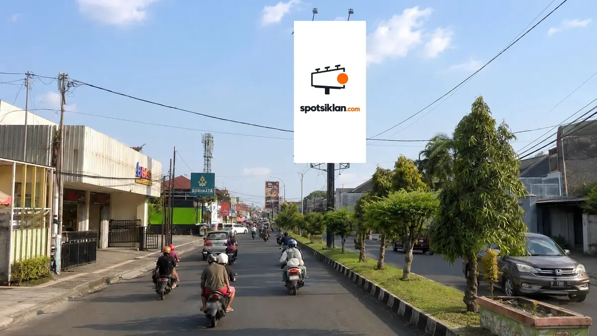Billboard 5 × 10 m di Jl. HZ Mustofa Menuju Asia Mall (2 Muka), Tasikmalaya, Jawa Barat