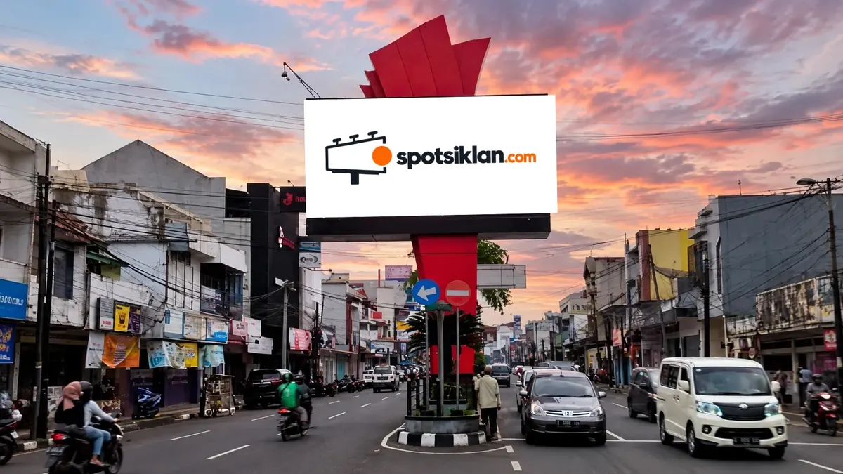 Videotron 4 × 8 m di Jl. HZ. Mustofa, Nagarawangi, Tasikmalaya, Jawa Barat