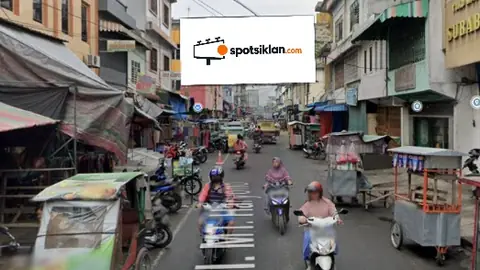 Bando Jalan 5 × 10 m di Jl. MT. Haryono (Dari Jl. Thamrin), Tebing Tinggi, Sumatera Utara