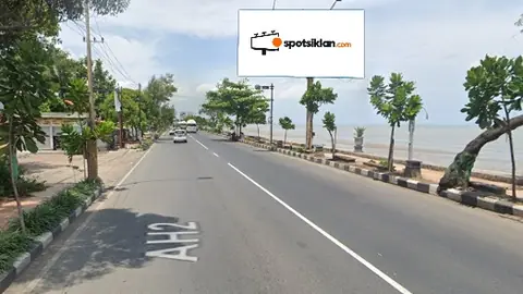 Billboard 5 × 10 m di Jl. RE Martadinata (Area Hotel Purnama, Hadap Barat Daya), Tuban, Jawa Timur