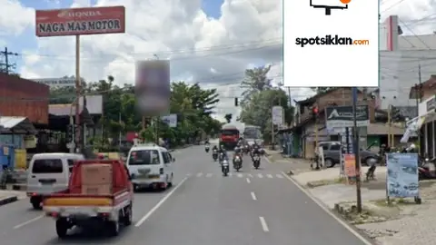 Baliho 6 × 4 m di Jl. Diponegoro (Area Pasar Pokoh), Wonogiri (unit 2), Jawa Tengah