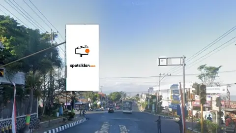 Billboard 10 × 5 m di Jl. Ahmad Yani (Pertigaan Jakasari Wonosobo), Jawa Tengah