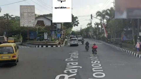 Billboard 5 × 10 m di Jl. Ahmad Yani (Perempatan Ogklok, Menuju Alun-alun), Wonosobo, Jawa Tengah
