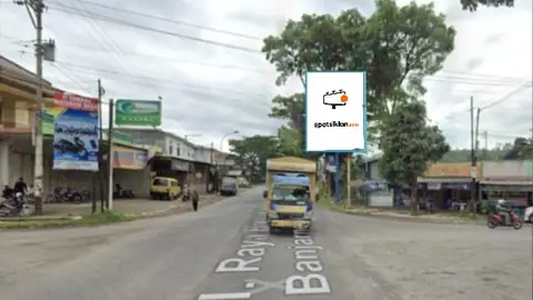 Baliho 6 × 4 m di Dari Arah Jl. Brengkok Menuju kearah Jl. Ajibarang Secang/Perempatan Terminal Sawangan, Wonosobo, Jawa Tengah