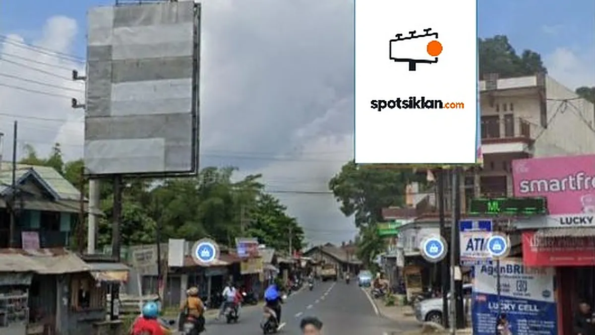 Baliho 6 × 4 m di Jl. Wonosobo - Purworejo (Perempatan Pasar Sapuran) Kab. Wonosobo (GO TANI), Jawa Tengah