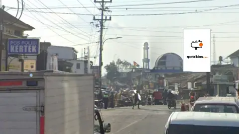 Baliho 4 × 6 m di Jl. Raya Wonosobo-Kertek (Depan Pasar Kerek Wonosobo View dari Temanggung), Jawa Tengah