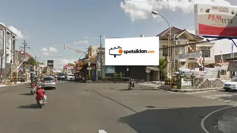 Billboard 5 × 10 m di Jl. AM Sangaji Nyi Cokrolukito, Yogyakarta, DI Yogyakarta