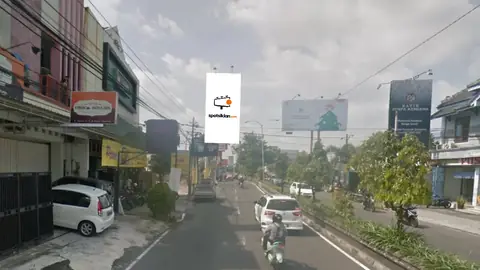 Billboard 5 × 10 m di Jl. Gejayan (Utara Jembatan), Yogyakarta, DI Yogyakarta