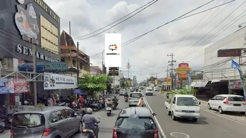 Billboard 5 × 10 m di Jl. Kaliurang Km. 5 Yogyakarta (Sisi Utara), DI Yogyakarta