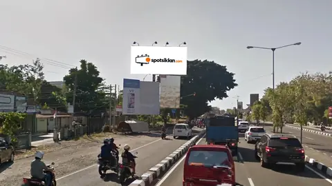 Billboard 5 × 10 m di Jl. Ringroad Utara Timur POLDA DIY, Yogyakarta, DI Yogyakarta