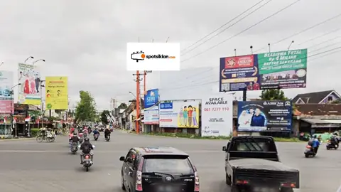 Billboard 5 × 10 m di Permpatan Ringroad - Bantul (Dongkelan), Yogyakarta, DI Yogyakarta