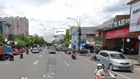 Billboard 4 × 8 m di Jl. Pangeran Diponegoro (Barat Tugu Jogja, Hadap Timur), Yogyakarta, DI Yogyakarta