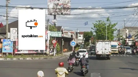 Baliho 4 × 6 m di Jl. Taman Siswa (Perempatan Tungkak), Yogyakarta, DI Yogyakarta